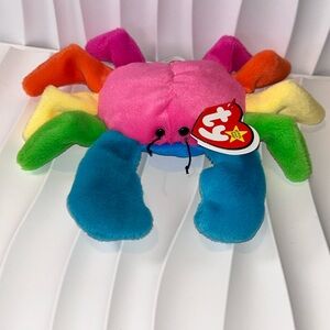 Ty Vibrant Plush Crab Toy